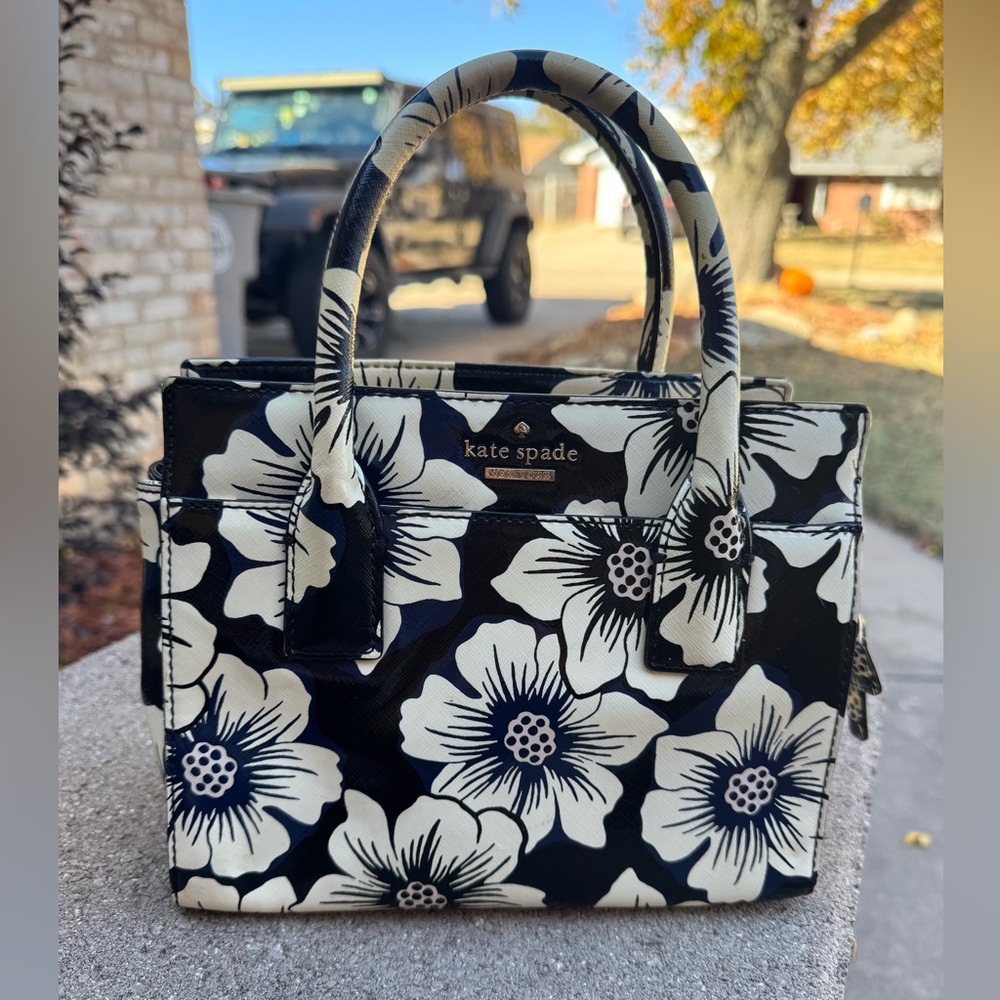 Kate Spake Cameron Street Floral Mini Satchel